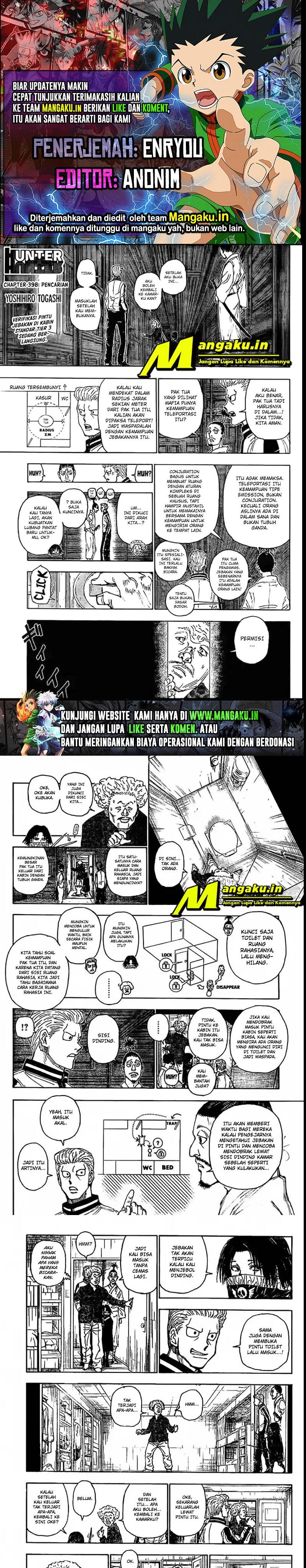 hunter-x-hunter - Chapter: 398