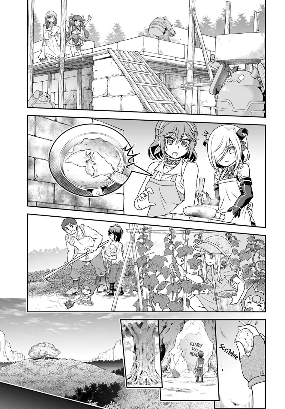 tenohira-kaitakumura-de-isekai-kenkouki-fueteku-yome-tachi-to-nonbiri-mujintou-raifu - Chapter: 20