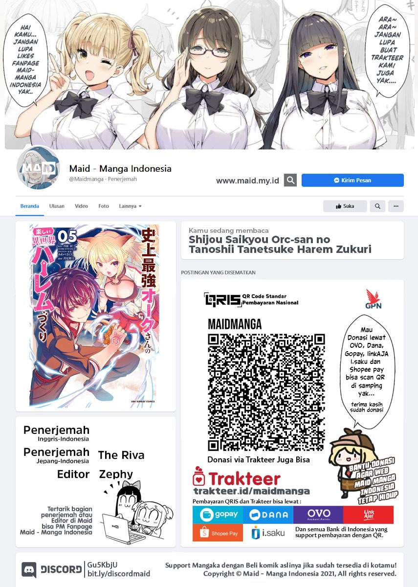shijou-saikyou-orc-san-no-tanoshii-tanetsuke-harem-zukuri - Chapter: 57