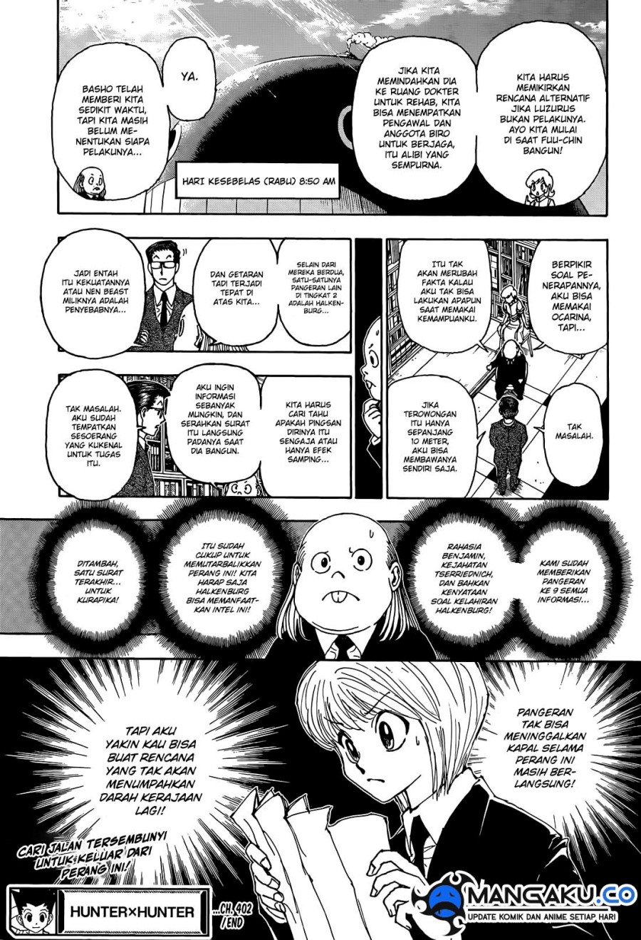 hunter-x-hunter - Chapter: 402