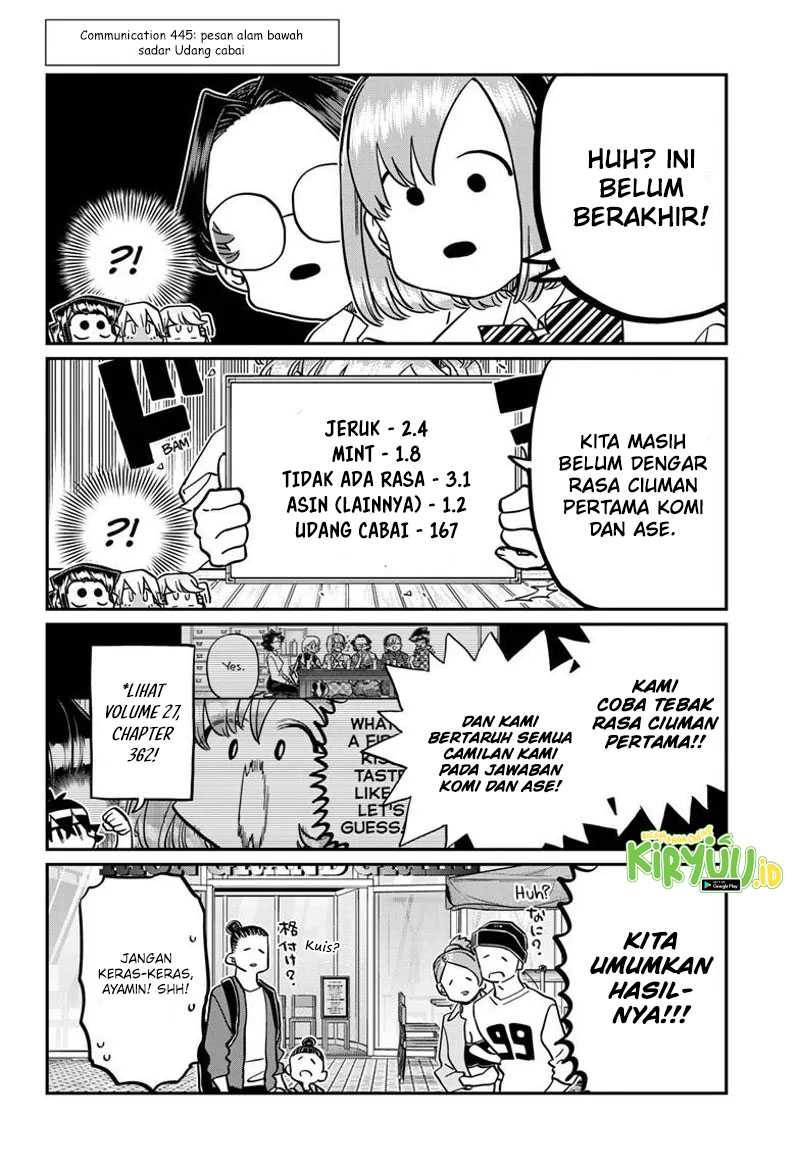 komi-san-wa-komyushou-desu - Chapter: 445