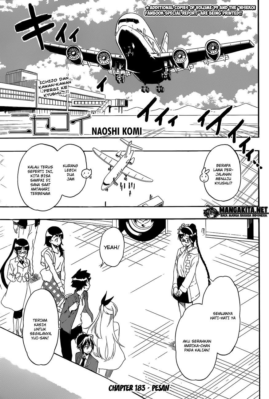 nisekoi - Chapter: 183