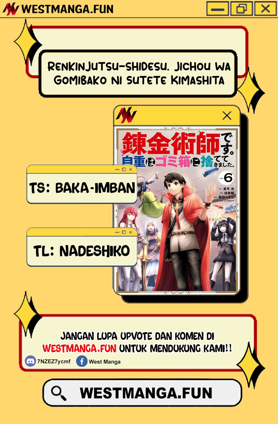 renkinjutsu-shidesu-jichou-wa-gomibako-ni-sutete-kimashita - Chapter: 15