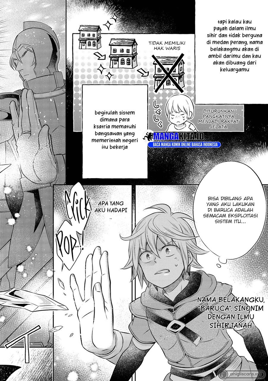 isekai-no-binbou-nouka-ni-tensei-shita-node-renga-wo-tsukutte-shiro-wo-tateru-koto-ni-shimashita - Chapter: 14.1