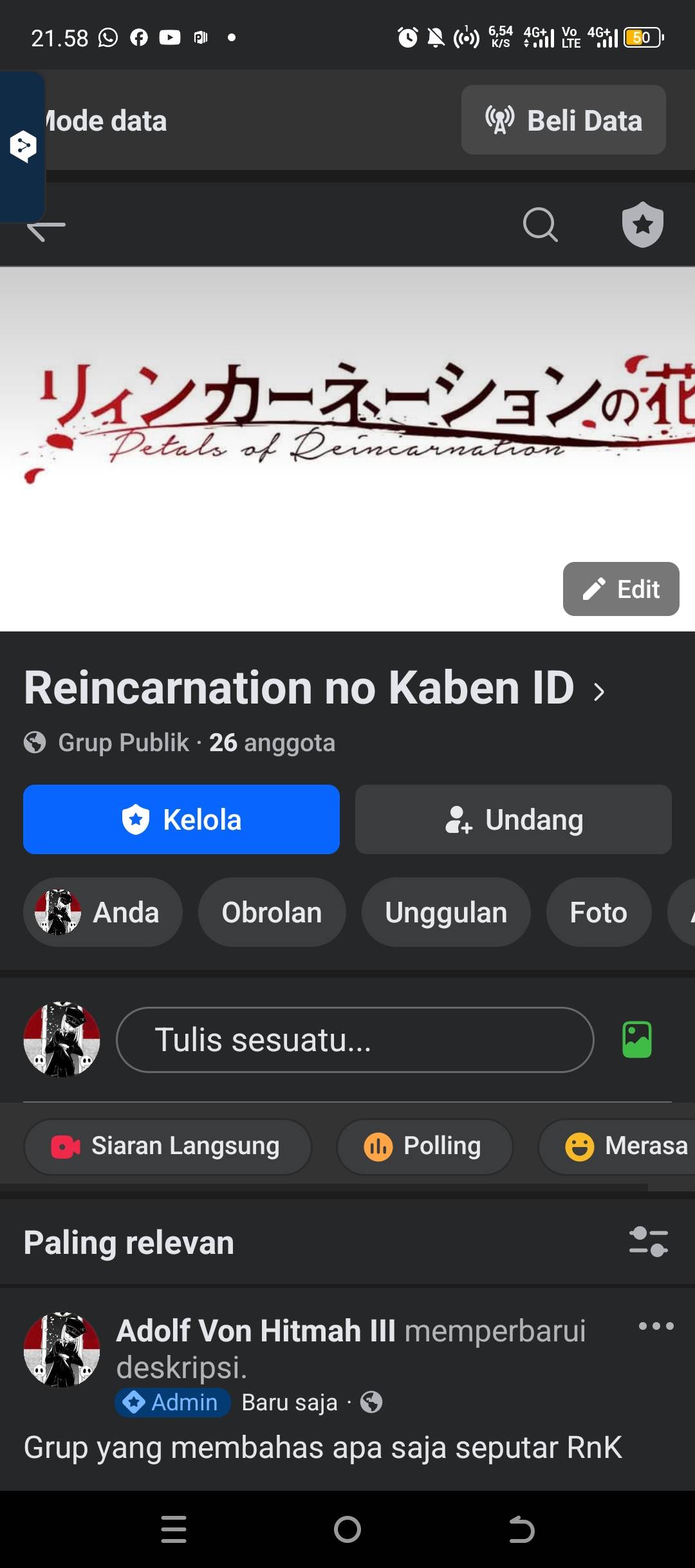 reincarnation-no-kaben - Chapter: 57