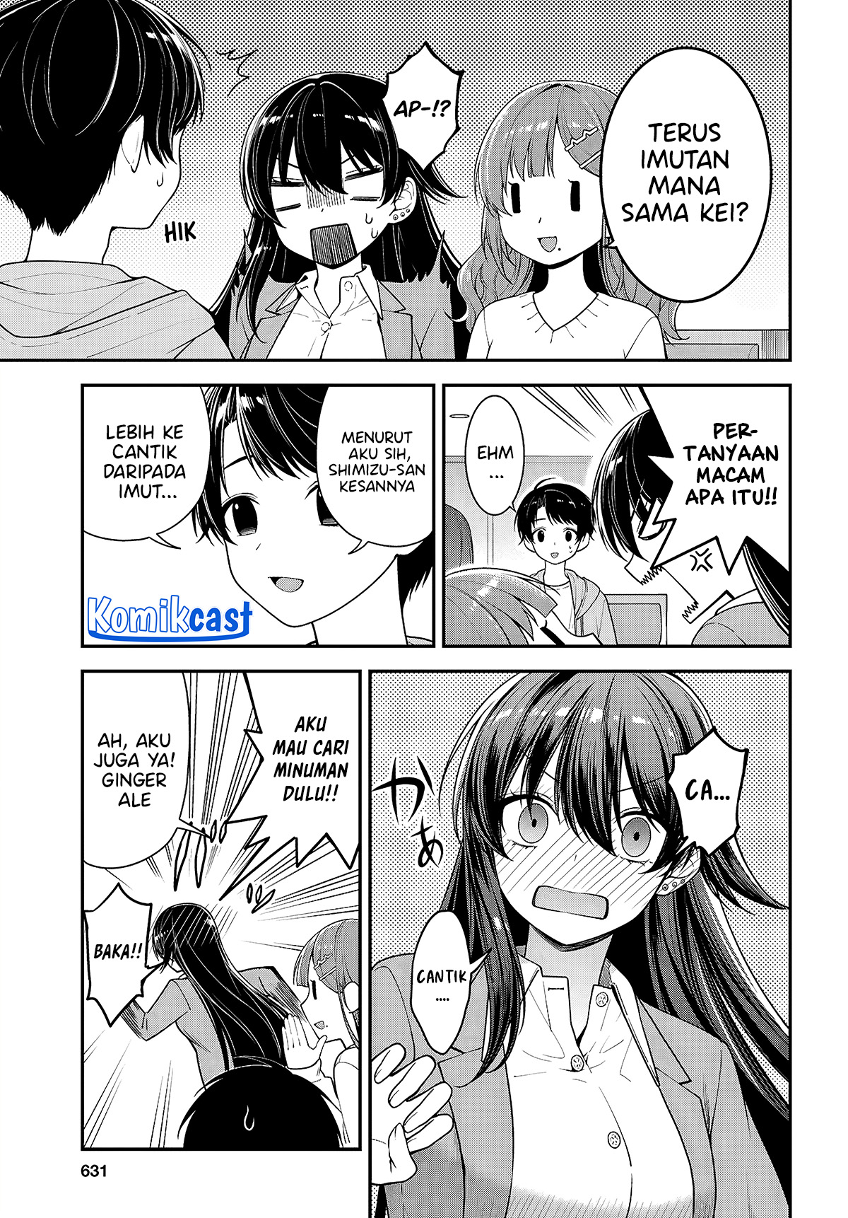 tonari-no-seki-no-yankee-shimizu-san-ga-kami-o-kuroku-sometekita - Chapter: 5