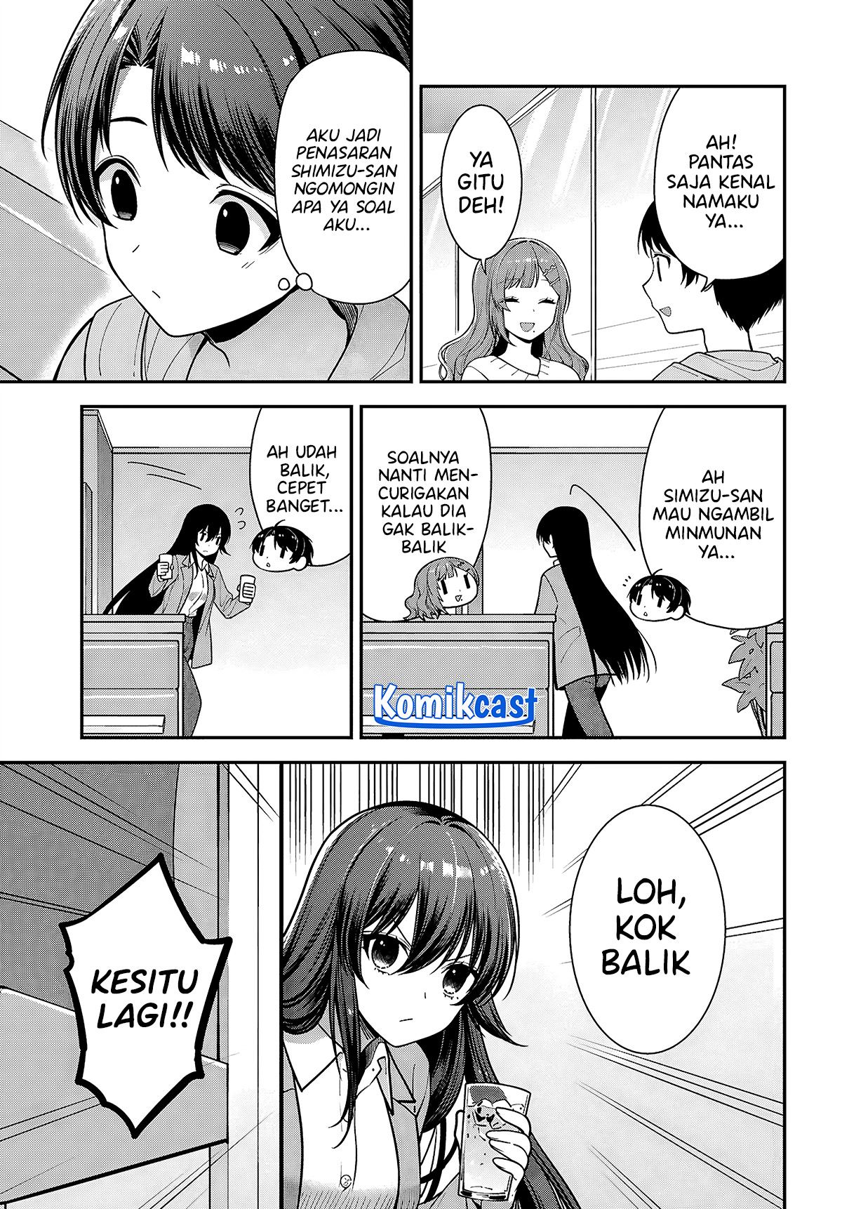 tonari-no-seki-no-yankee-shimizu-san-ga-kami-o-kuroku-sometekita - Chapter: 5