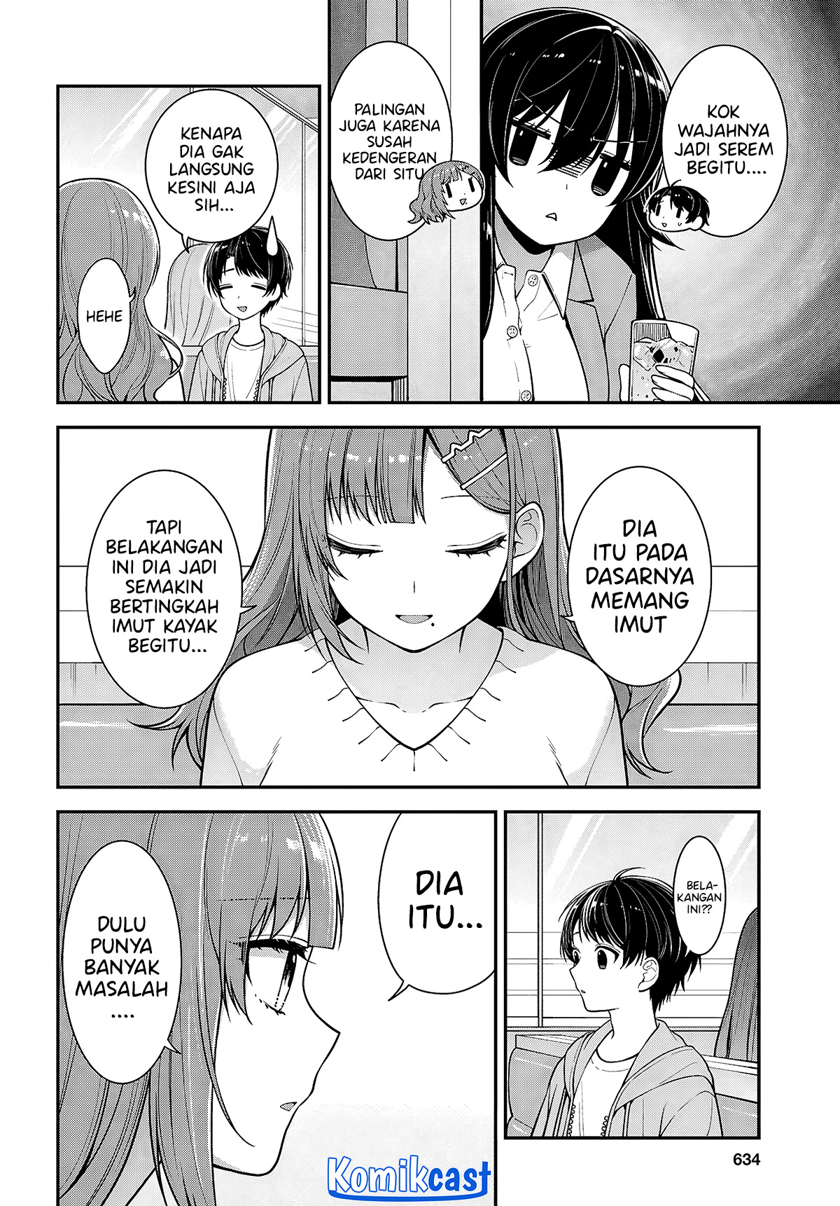 tonari-no-seki-no-yankee-shimizu-san-ga-kami-o-kuroku-sometekita - Chapter: 5