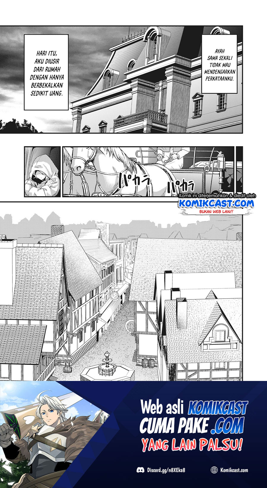 tsuihou-sareta-tenshou-juu-kishi-ha-gemu-chishiki-de-musou-suru - Chapter: 1