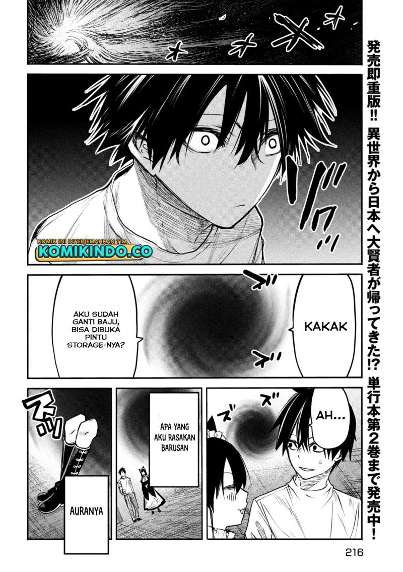 isekai-kaeri-no-daikenja-sama-wa-sore-demo-kossori-kurashite-iru-tsumori-desu - Chapter: 13