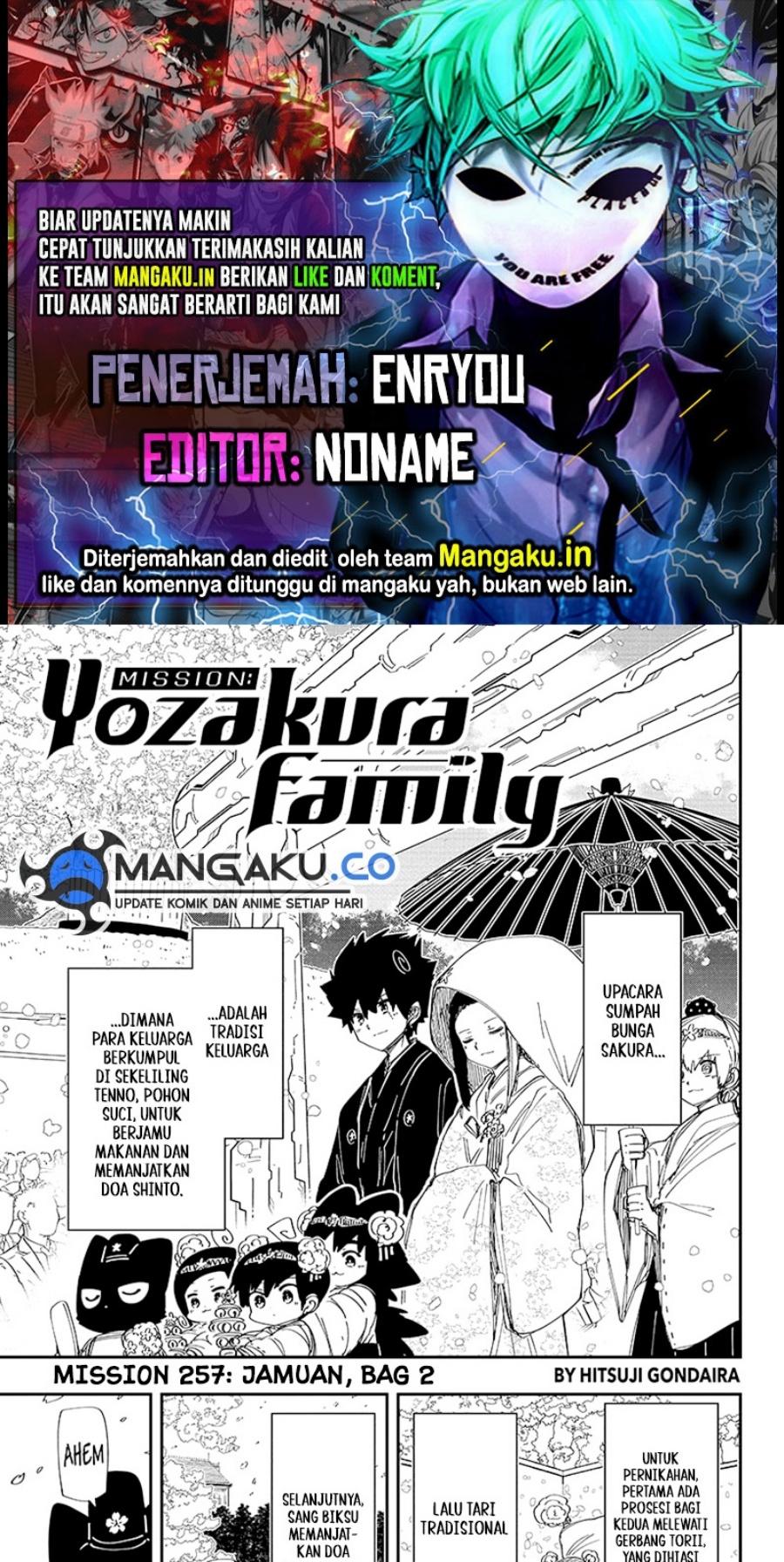 mission-yozakura-family - Chapter: 257