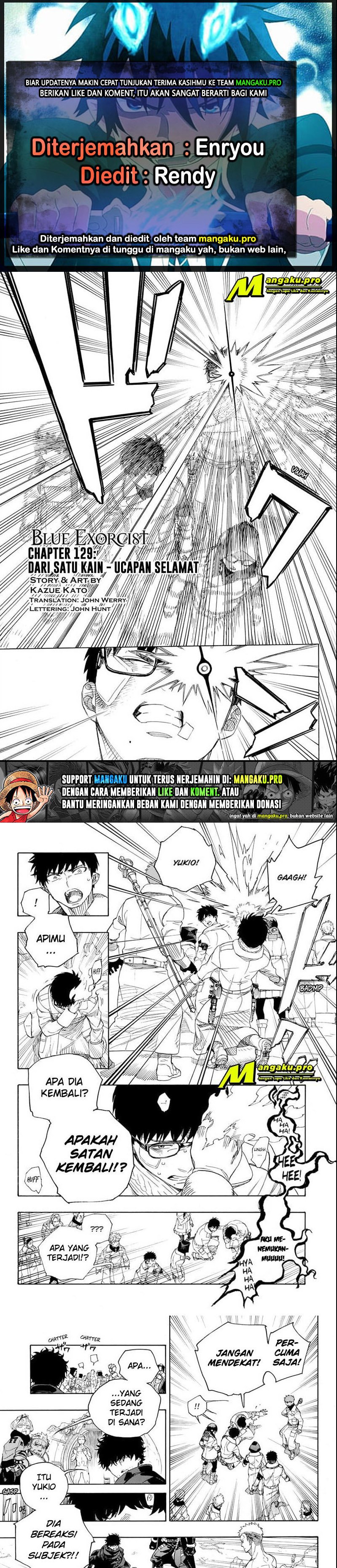 ao-no-exorcist - Chapter: 129