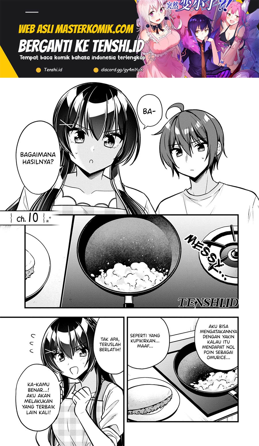 tonari-no-kuuderera-o-amayakashitara-uchi-no-aikagi-o-watasu-koto-ni-natta - Chapter: 10