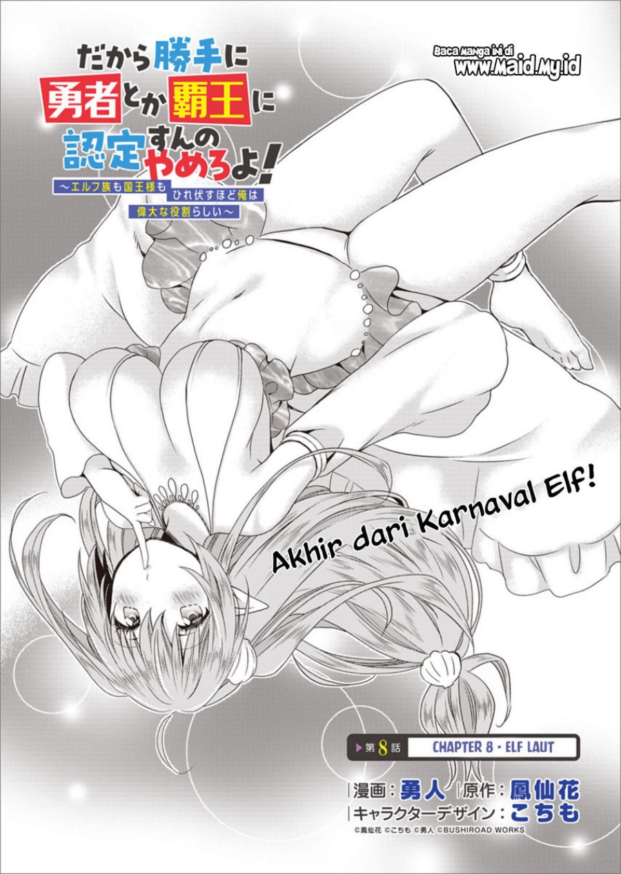 dakara-katte-ni-yusha-toka-hao-ni-nintei-sun-no-yamero-yo-elf-zoku-mo-kokuo-sama-mo-hirefusu-hodo-ore-ha-idaina-yakuwarirashi - Chapter: 8