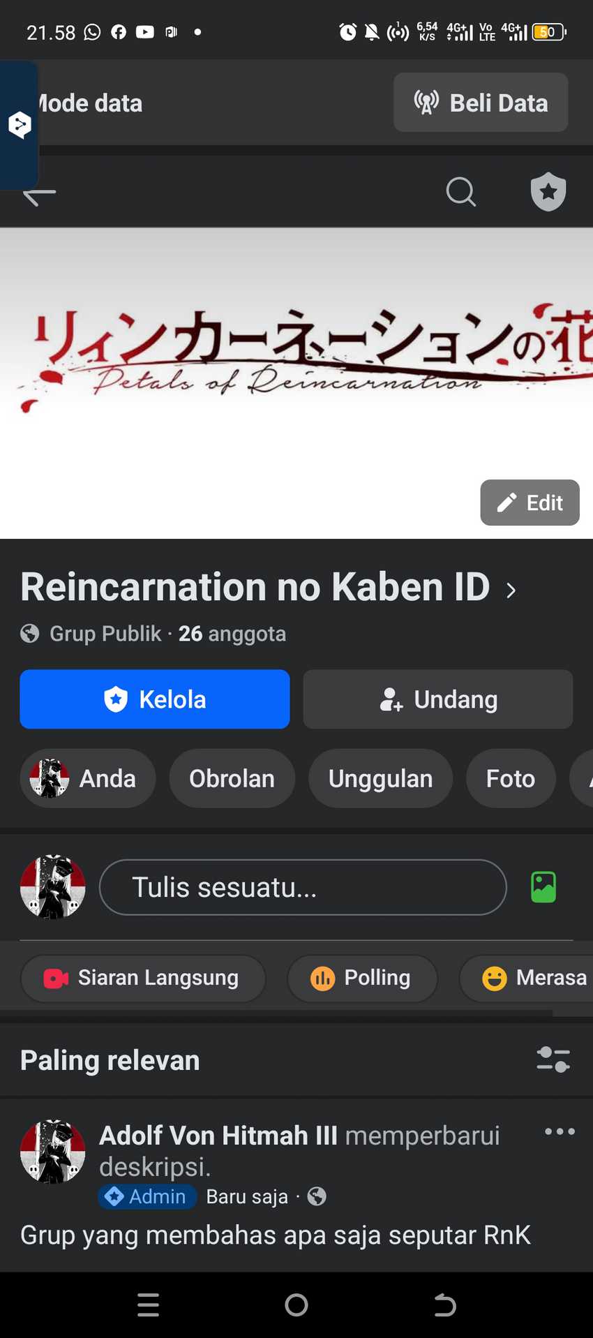 reincarnation-no-kaben - Chapter: 63
