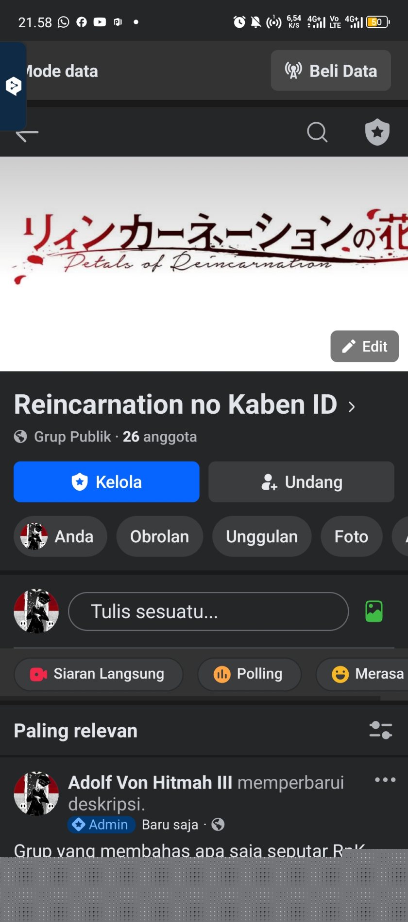 reincarnation-no-kaben - Chapter: 64