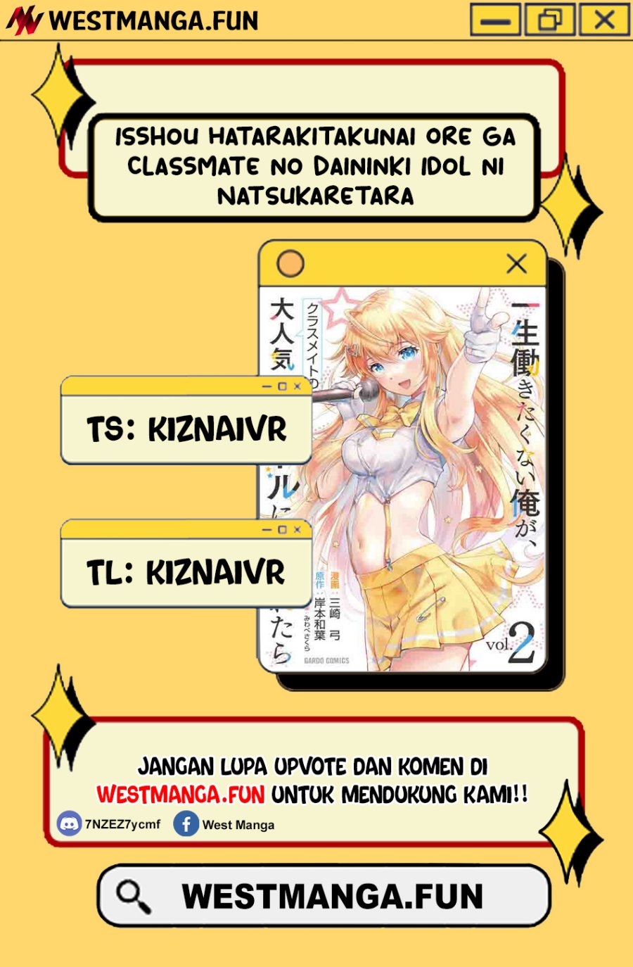 isshou-hatarakitakunai-ore-ga-classmate-no-daininki-idol-ni-natsukaretara - Chapter: 18