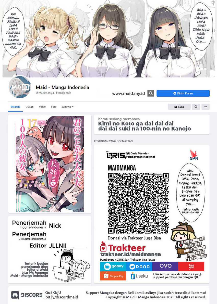 kimi-no-koto-ga-dai-dai-dai-dai-daisuki-na-100-ri-no-kanojo - Chapter: 129
