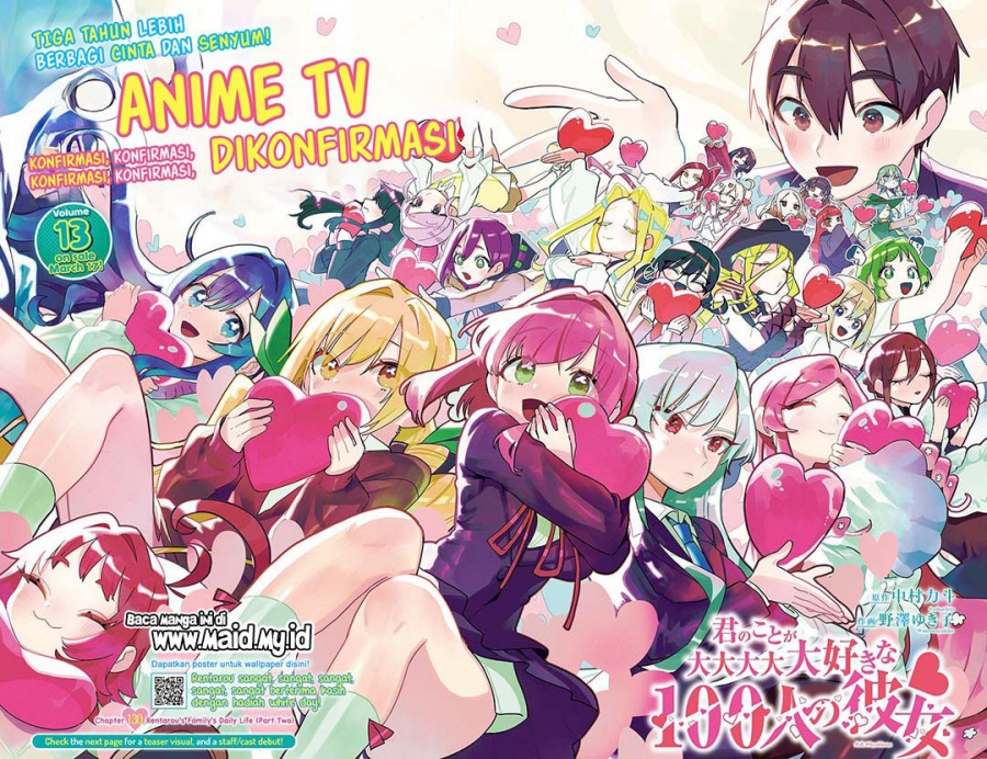 kimi-no-koto-ga-dai-dai-dai-dai-daisuki-na-100-ri-no-kanojo - Chapter: 130