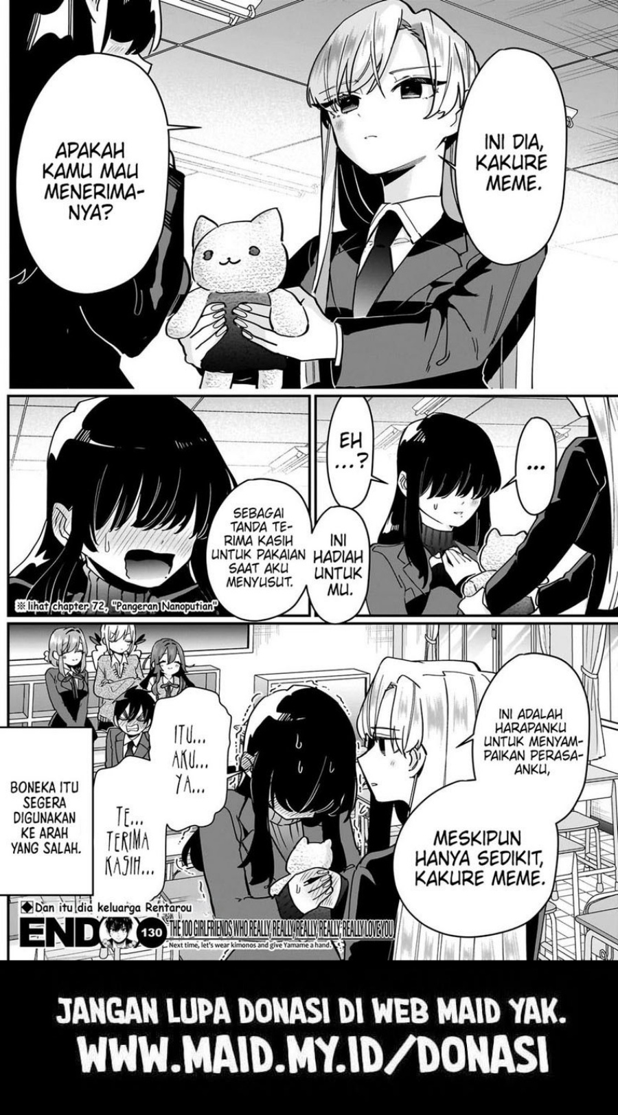 kimi-no-koto-ga-dai-dai-dai-dai-daisuki-na-100-ri-no-kanojo - Chapter: 130