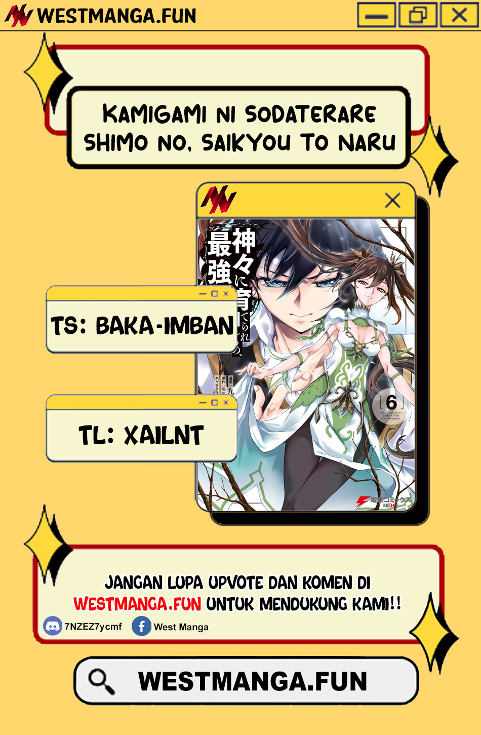 kamigami-ni-sodaterare-shimo-no-saikyou-to-naru - Chapter: 54