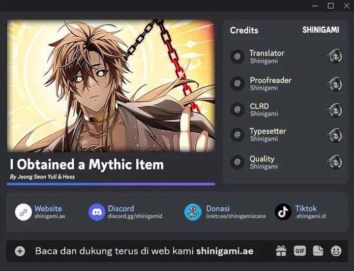 i-obtained-a-mythic-item - Chapter: 125