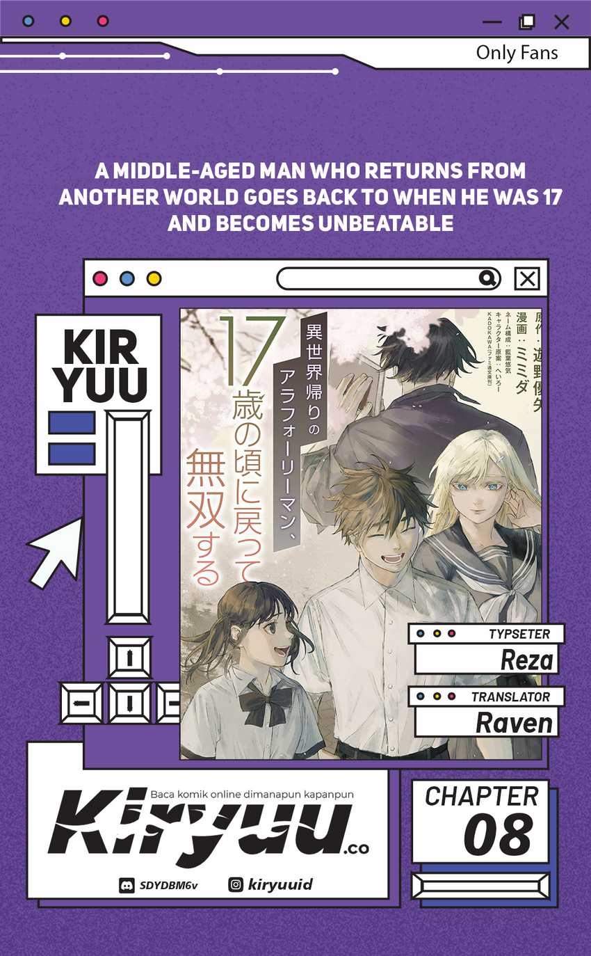 a-middle-aged-man-who-returns-from-another-world-goes-back-to-when-he-was-17-and-becomes-unbeatable - Chapter: 8