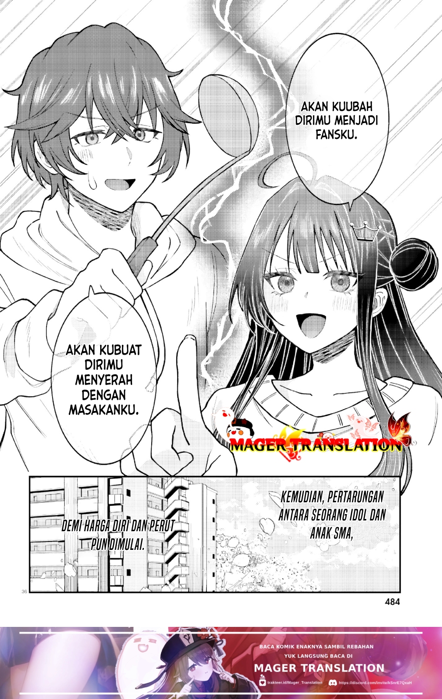 ore-no-haitoku-meshi-o-onedari-sezu-ni-irarenai-otonari-no-top-idol-sama - Chapter: 1