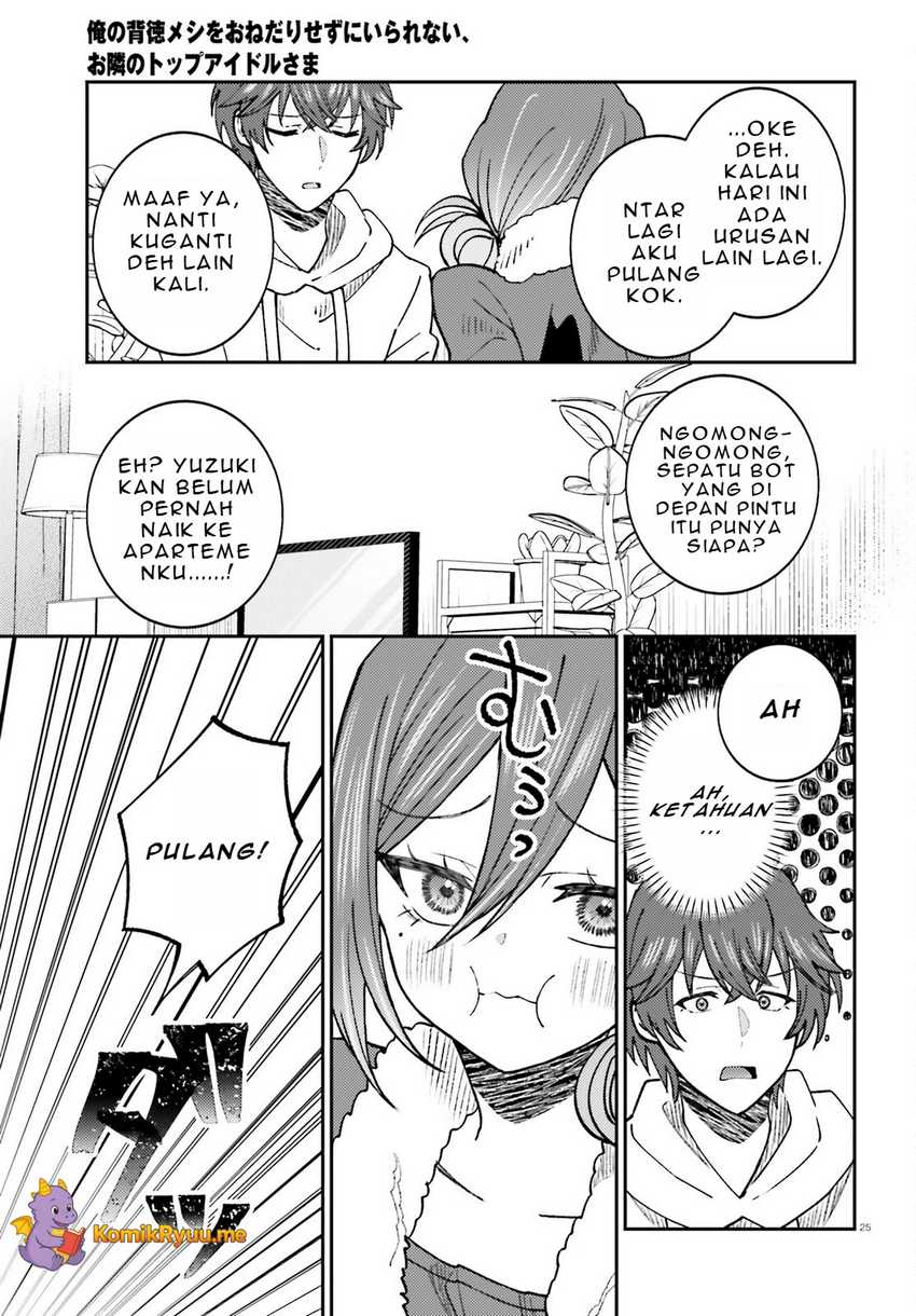 ore-no-haitoku-meshi-o-onedari-sezu-ni-irarenai-otonari-no-top-idol-sama - Chapter: 6