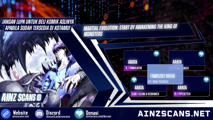 martial-evolution-start-by-awakening-the-king-of-monsters - Chapter: 10