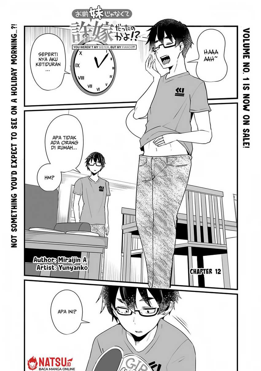 you-werent-my-sister-but-my-fiancee - Chapter: 12