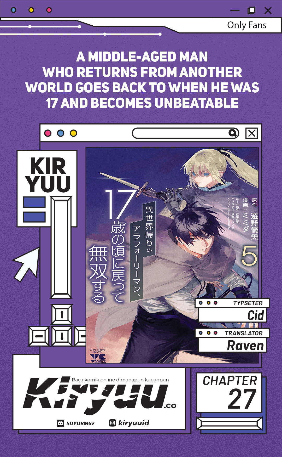 a-middle-aged-man-who-returns-from-another-world-goes-back-to-when-he-was-17-and-becomes-unbeatable - Chapter: 27
