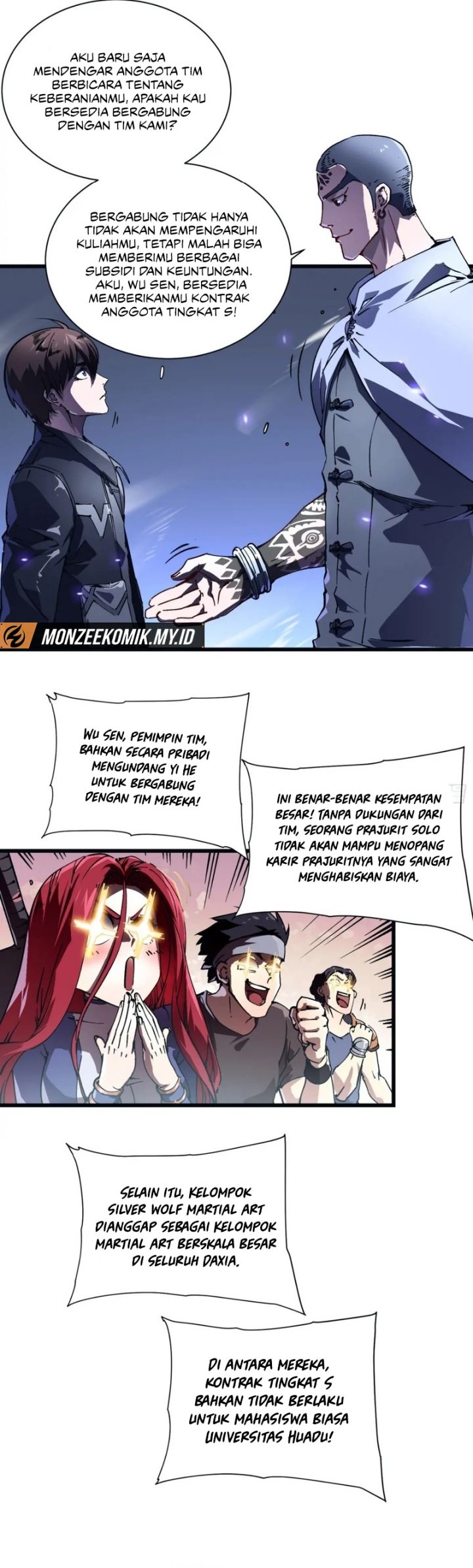 martial-evolution-start-by-awakening-the-king-of-monsters - Chapter: 14