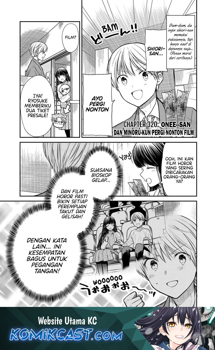 danshi-koukousei-wo-yashinaitai-onee-san-no-hanashi - Chapter: 320