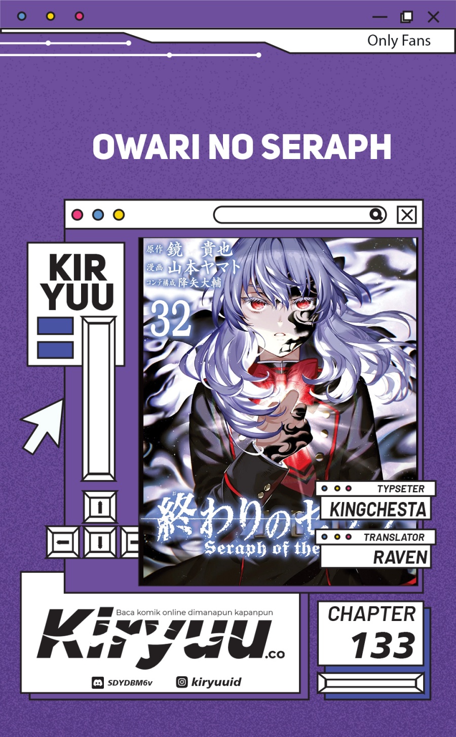owari-no-seraph - Chapter: 133