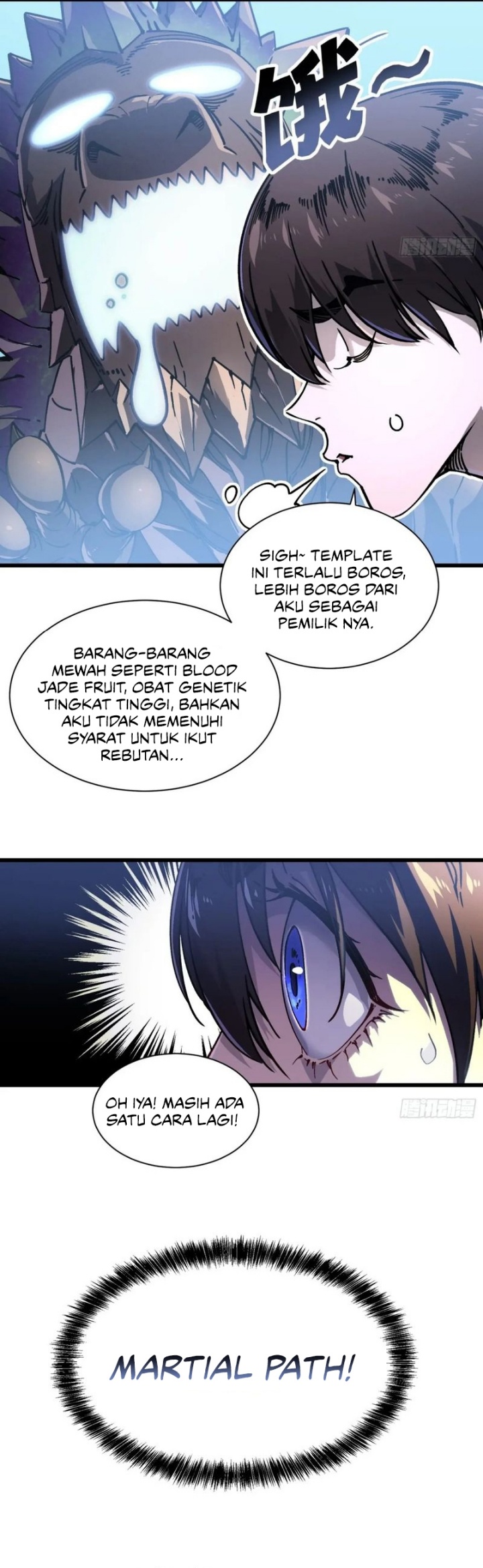 martial-evolution-start-by-awakening-the-king-of-monsters - Chapter: 17