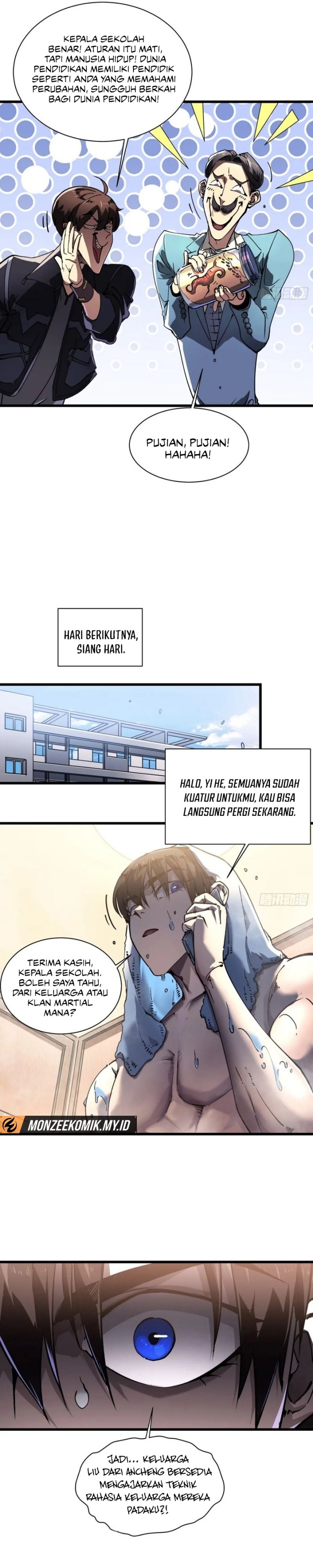 martial-evolution-start-by-awakening-the-king-of-monsters - Chapter: 17