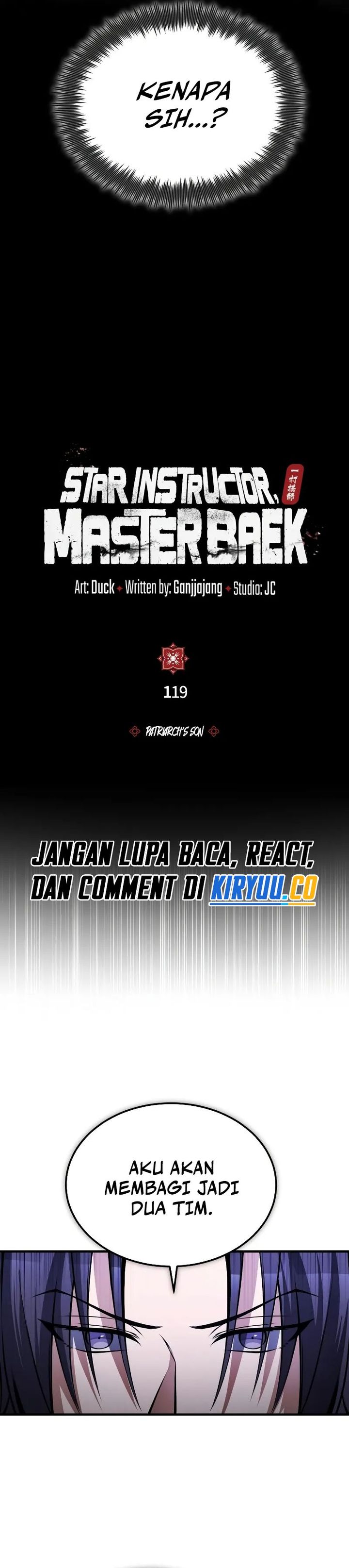 number-one-star-instructor-master-baek - Chapter: 119