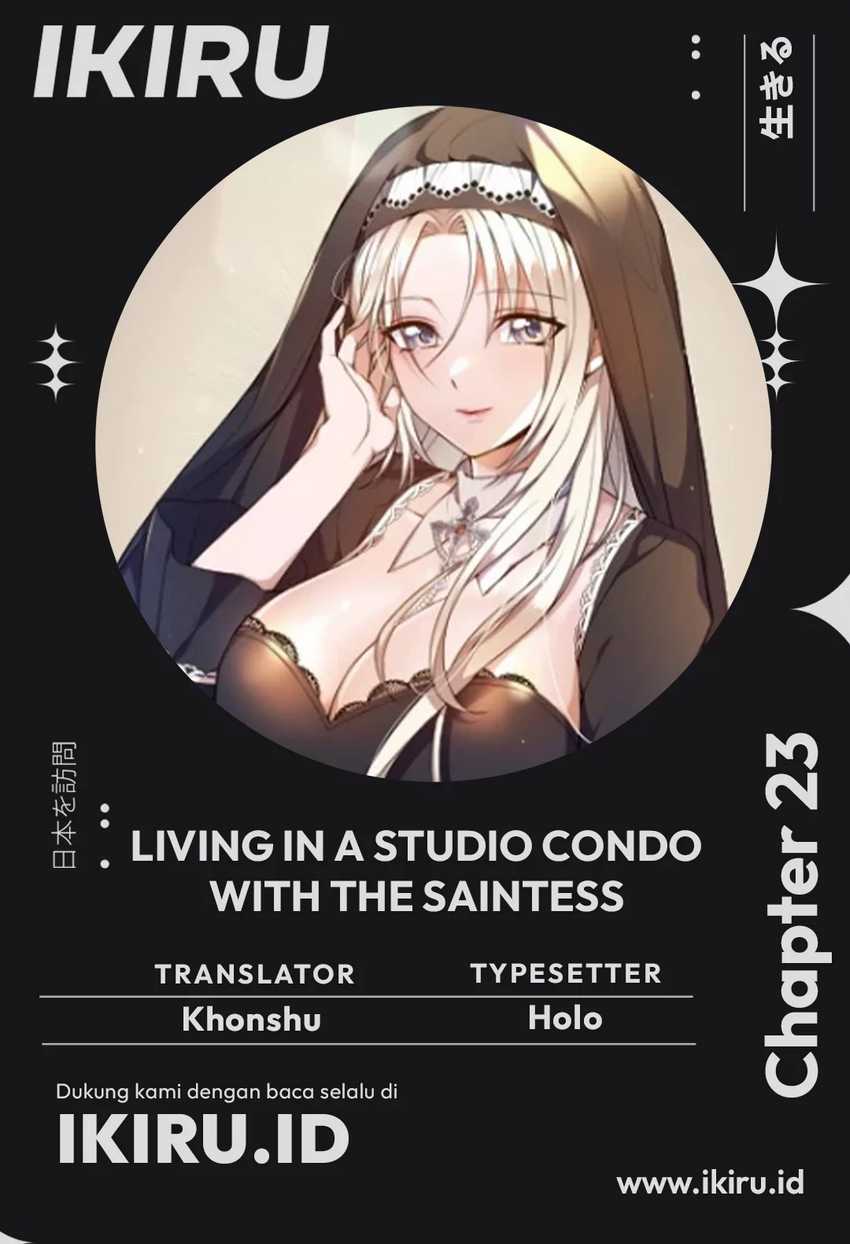 living-in-a-studio-condo-with-the-saintess - Chapter: 23
