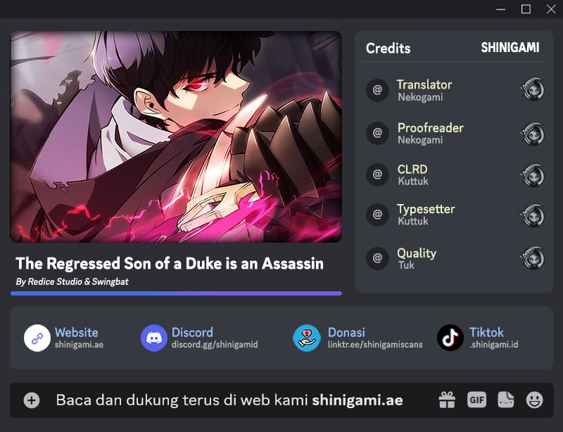 the-regressed-son-of-a-duke-is-an-assassin - Chapter: 73