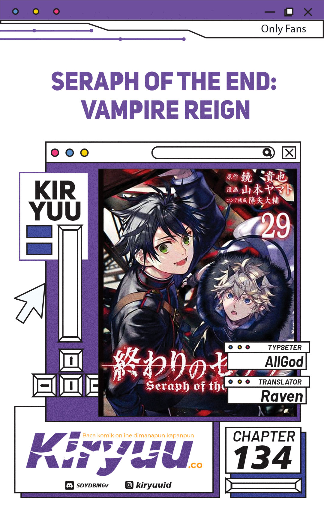 owari-no-seraph - Chapter: 134