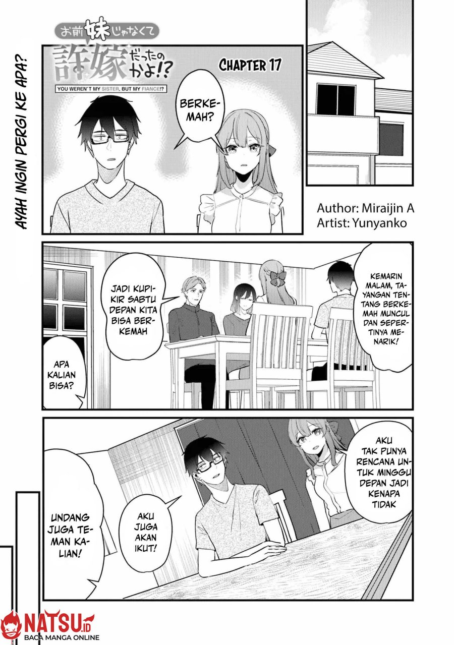 you-werent-my-sister-but-my-fiancee - Chapter: 17