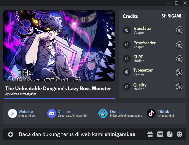 the-unbeatable-dungeons-lazy-boss-monster - Chapter: 75