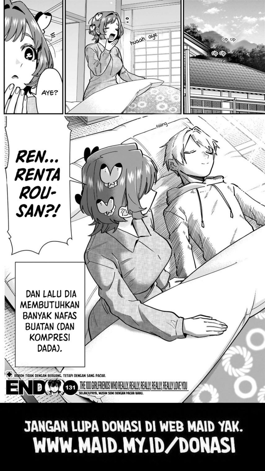 kimi-no-koto-ga-dai-dai-dai-dai-daisuki-na-100-ri-no-kanojo - Chapter: 131