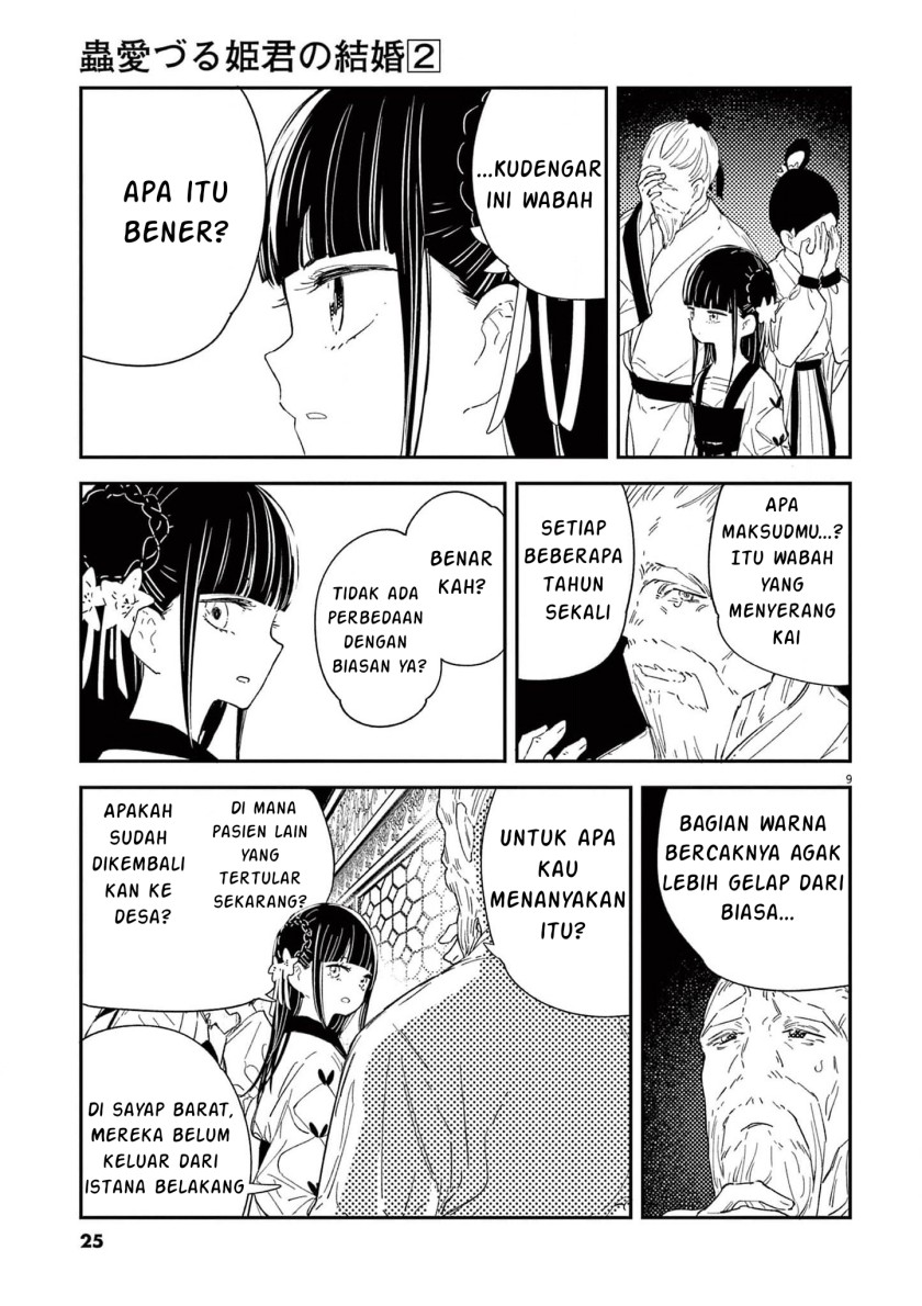 mushi-mezuru-himegimi-no-kekkon - Chapter: 8