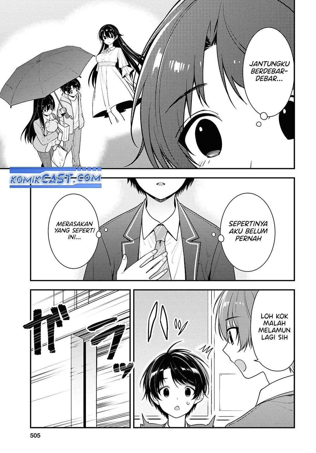 tonari-no-seki-no-yankee-shimizu-san-ga-kami-o-kuroku-sometekita - Chapter: 9
