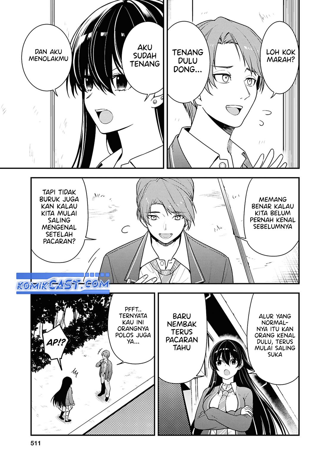 tonari-no-seki-no-yankee-shimizu-san-ga-kami-o-kuroku-sometekita - Chapter: 9