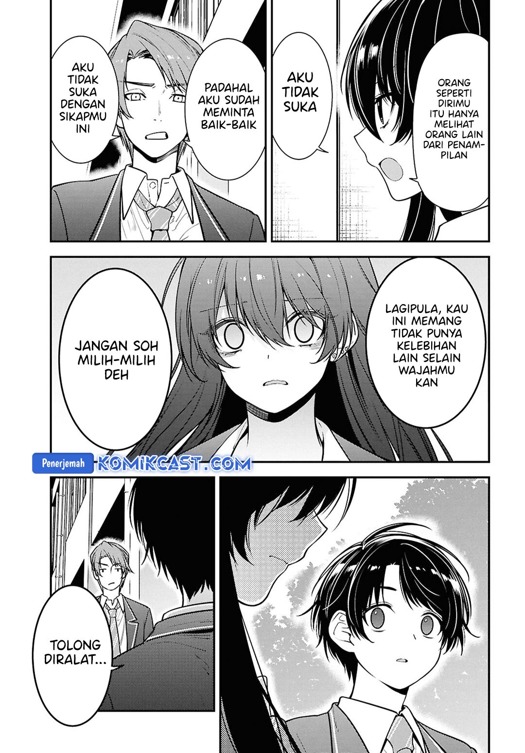 tonari-no-seki-no-yankee-shimizu-san-ga-kami-o-kuroku-sometekita - Chapter: 9
