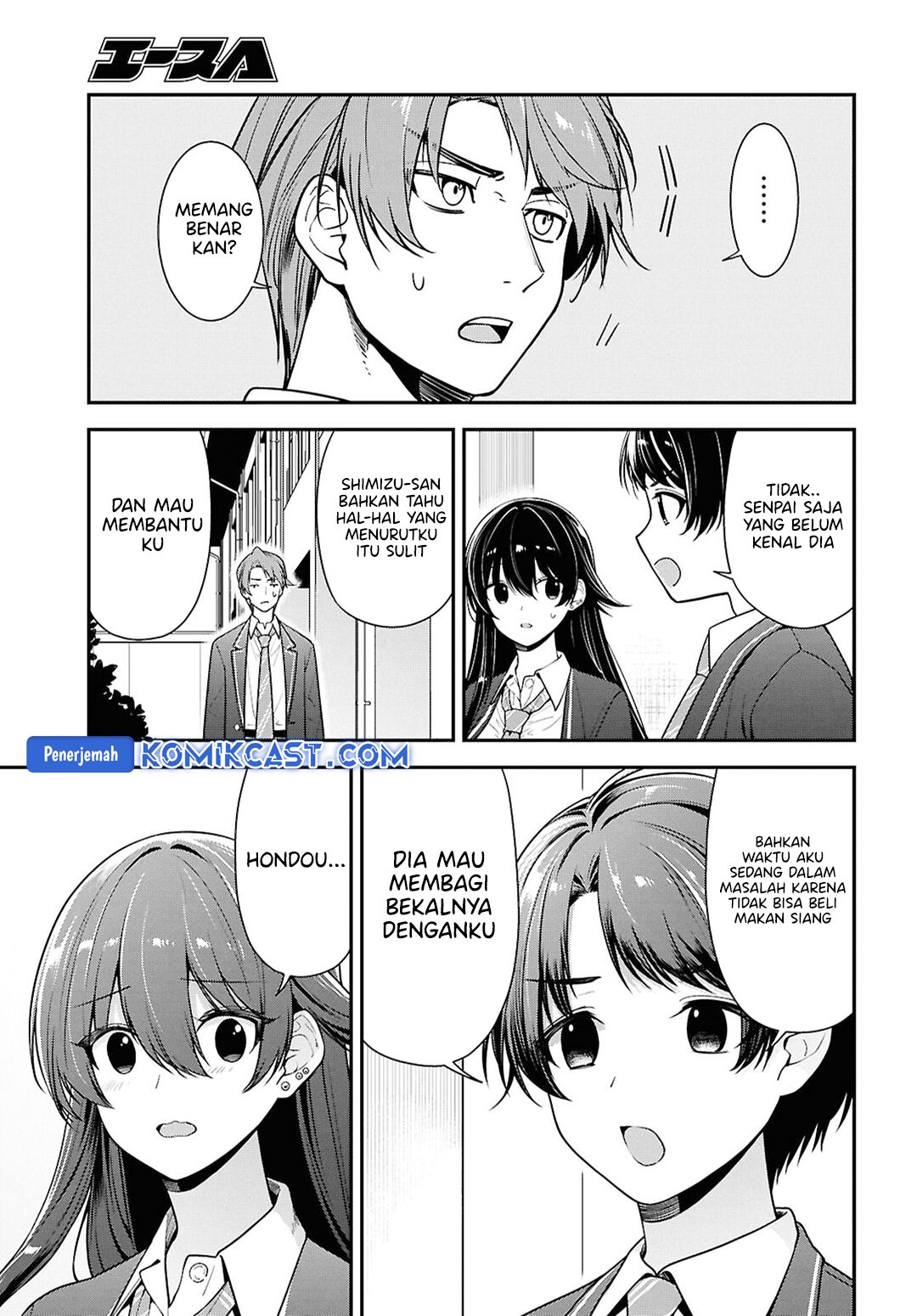 tonari-no-seki-no-yankee-shimizu-san-ga-kami-o-kuroku-sometekita - Chapter: 9