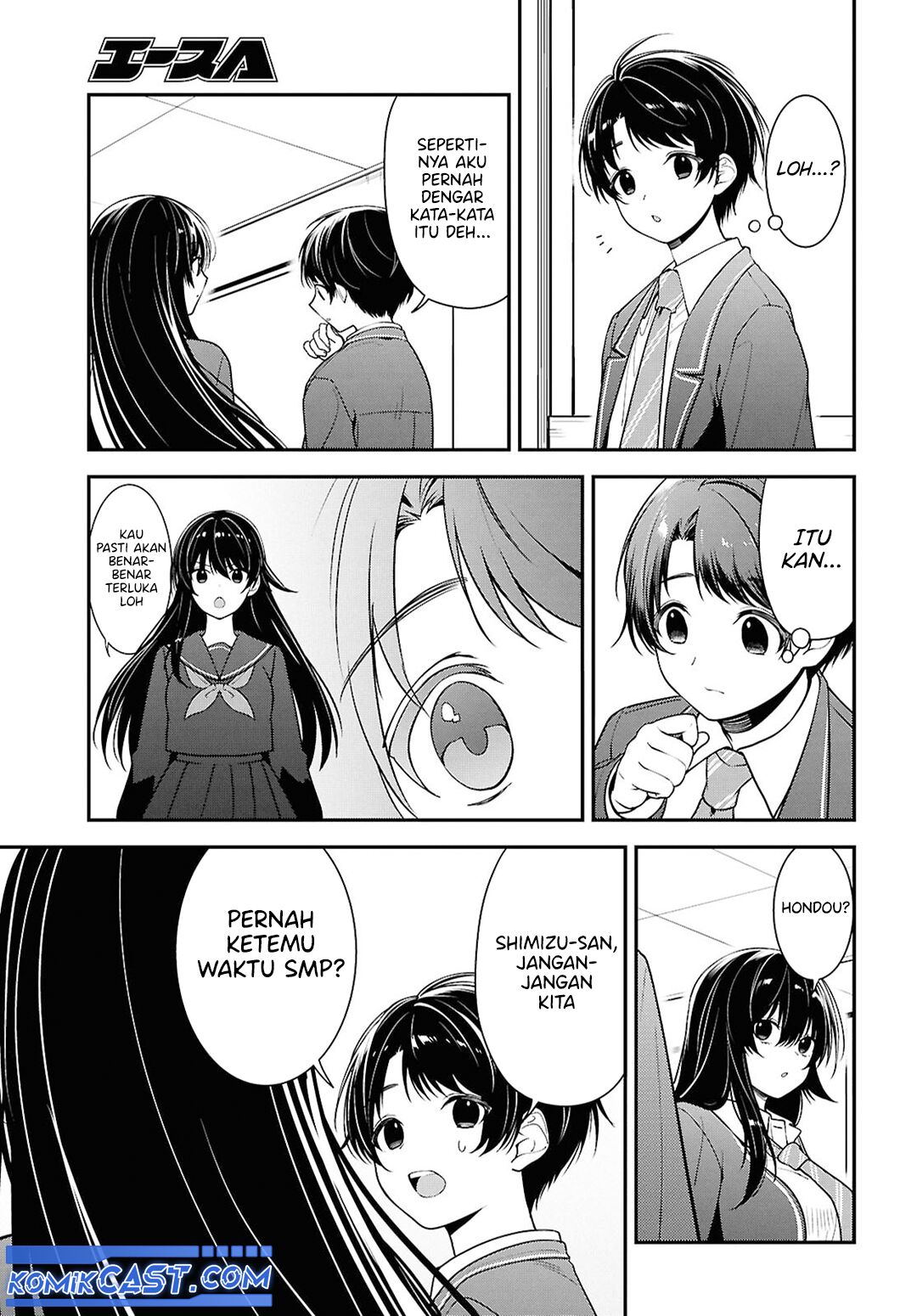 tonari-no-seki-no-yankee-shimizu-san-ga-kami-o-kuroku-sometekita - Chapter: 9